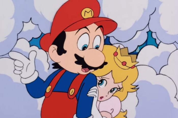 Super Mario rejuvenece en ochentera película remasterizada