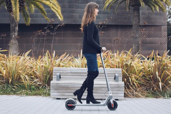 scooters electricos gratis unagi empleados google