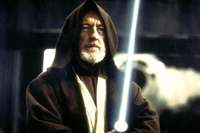 Alec Guinness es Obi-Wan Kenobi en Star Wars Ep. IV, V y VI.