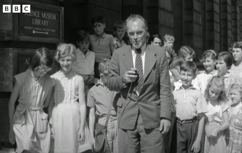 Unpublished video: children visiting the Science Museum in London, 1959