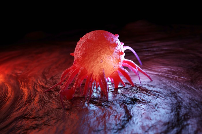 cientificos coreanos crean maquinas para matar celulas cancerosas 3d illustration of cancer cell in human body
