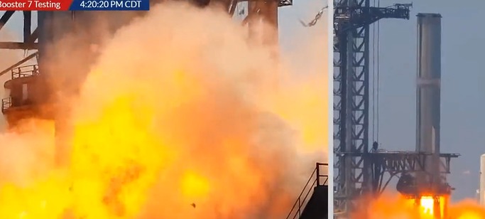 cohete super heavy spacex sufrio explosion explosi  n