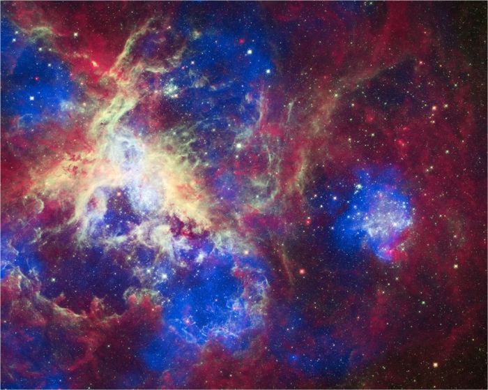 estrella gigante nebulosa tarantula 30 doradus