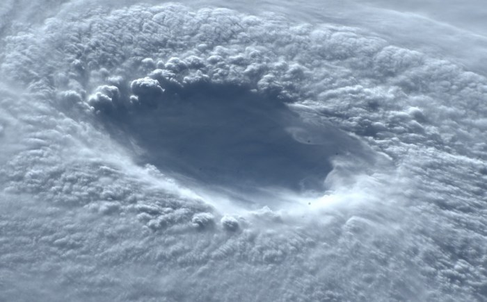 huracan ian vista desde estacion espacial internacional hurac  n