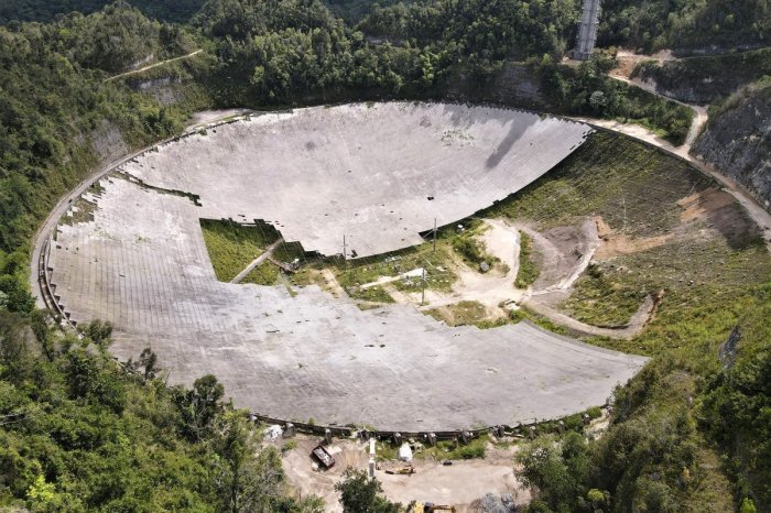 estados unidos no reconstruira telescopio de arecibo observatory reopens visitor center after telescope collapse