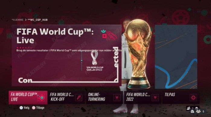 ea filtra por accidente modo copa del mundo qatar 2022 fifa 23