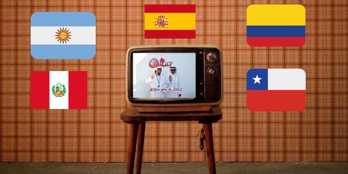 qatar 2022 donde ver el mundial argentina peru chile colombia espana