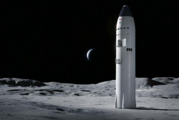 nasa firma acuerdo spacex segundo aterrizaje lunar luna