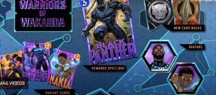 black panther marvel snap