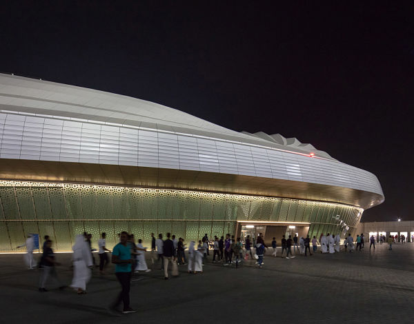 qatar 2022 entradas desaparecen inglaterra estados unidos el estadio al wakrah dise  ado por zaha hadid para mundial de est l