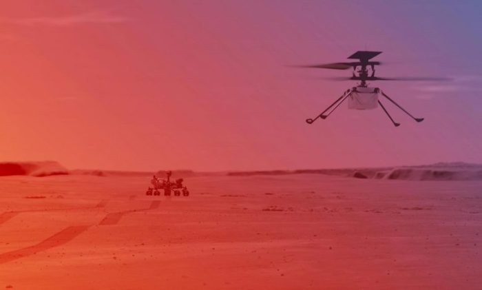 ingenuity nasa record vuelo corto marte helicopter flying on mars scaled 1 780x470