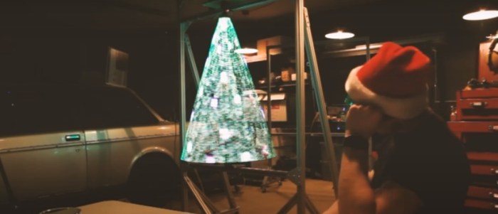 arbol de navidad holografico te puede destrozar a pedazos rbol hologr  fico