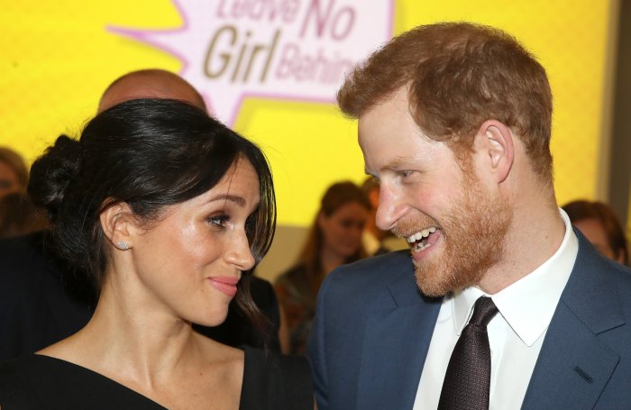 harry meghan trailer netflix markle and prince attend the women s empowerment reception hosted by foreign secretary boris joh