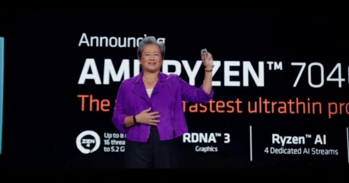 Todo AMD en CES 2023: Ryzen 9 7950X3D, Ryzen 7000 móvil y más