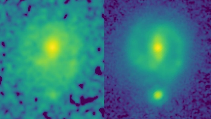 james webb descubrimiento dos galaxias via lactea barradas