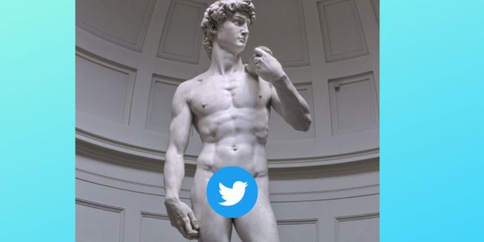 estatua pajaro twitter subasta