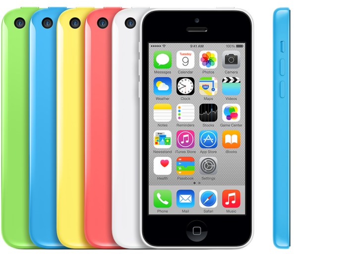 tecnologia 10 anos atras iphone iphone5c colors