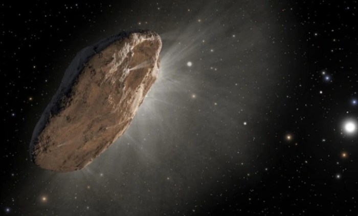 oumuamua origen orbita del cometa