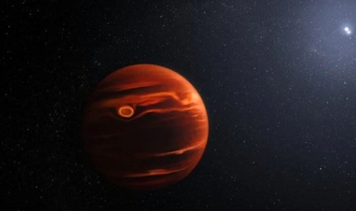 james webb exoplaneta nubes arenosas atmosfera vhs 1256 b