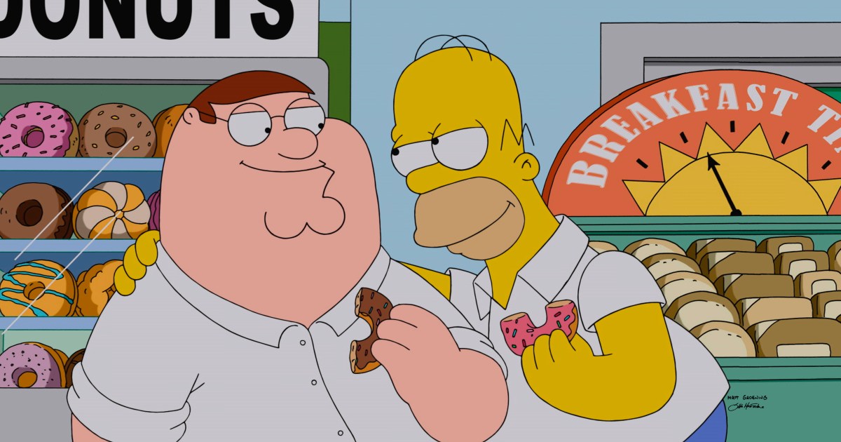 Crossover espectacular: Family Guy, Los Simpson y Bob's Burgers | Digital  Trends Español