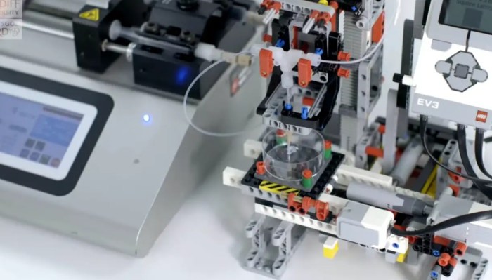 construyen con lego impresora 3d genera piel humana