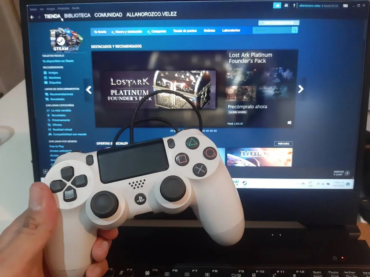 Conectar mando ps4 online pc