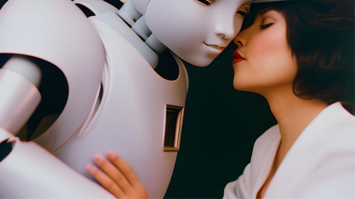 investigacion hombres podrian tener sexo con robots robot besa a mujer