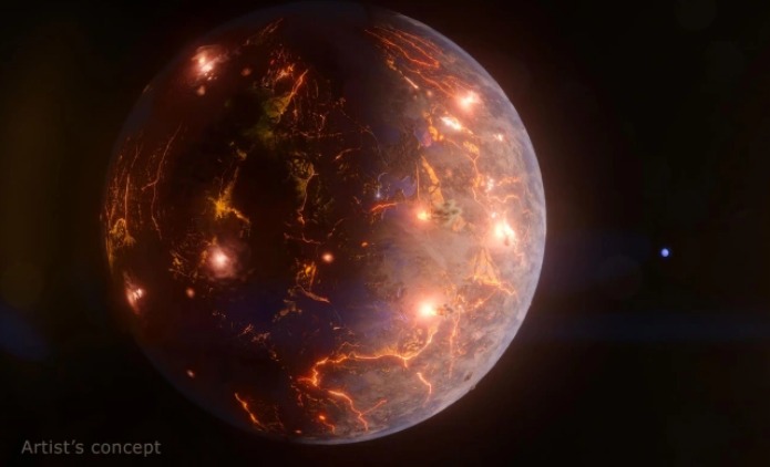 astronomos exoplaneta volcanico lp 791 18d 18 d