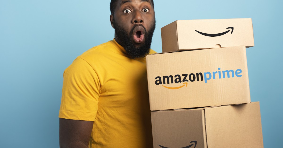 Se você não for Prime, a Amazon tornará mais difícil para você obter entrega gratuita