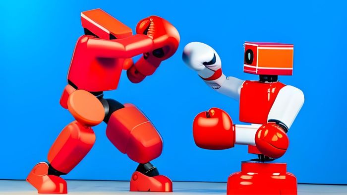 chatbot battle arena cual es mejor robots peleando boxeo