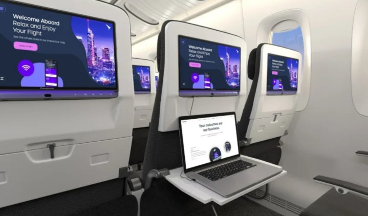 United will now let you fly with 4K displays and Bluetooth |  Digital Trends Spanish