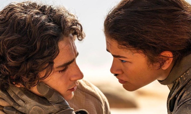 Timothée Chalamet y Zendaya en Dune Part II.