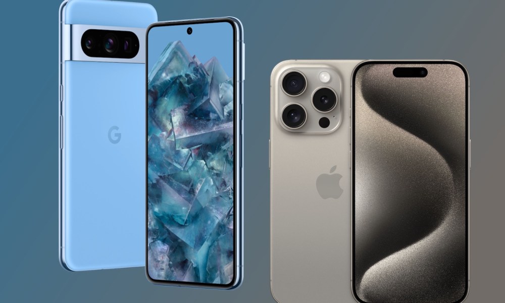 Google Pixel 8 Pro vs. iPhone 15 Pro