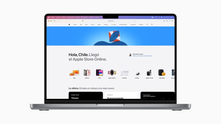 Apple Store online en Chile