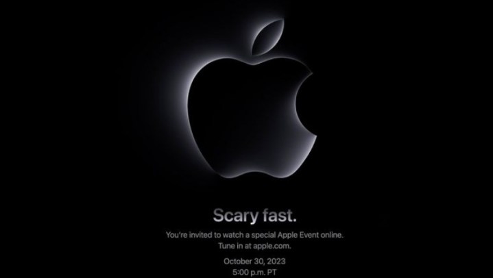 Invitación evento Apple 30 de octubre