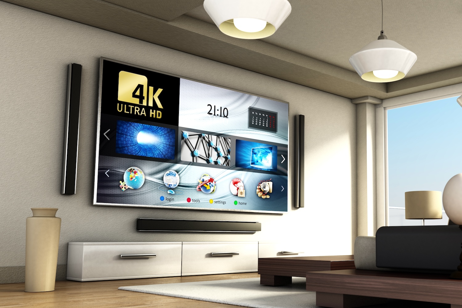 Con esta smart TV 4K de Samsung no tendrás que ir al cine para ver