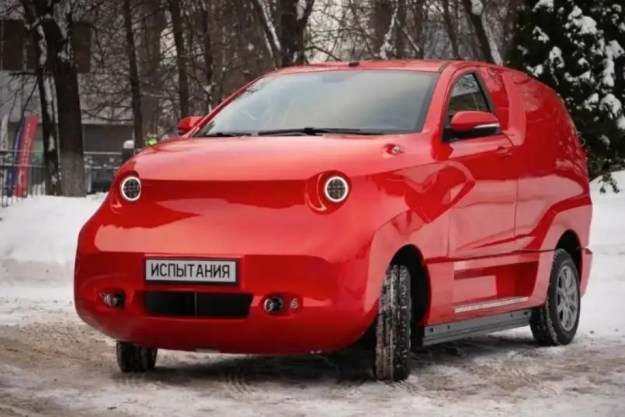 amber primer auto electrico ruso
