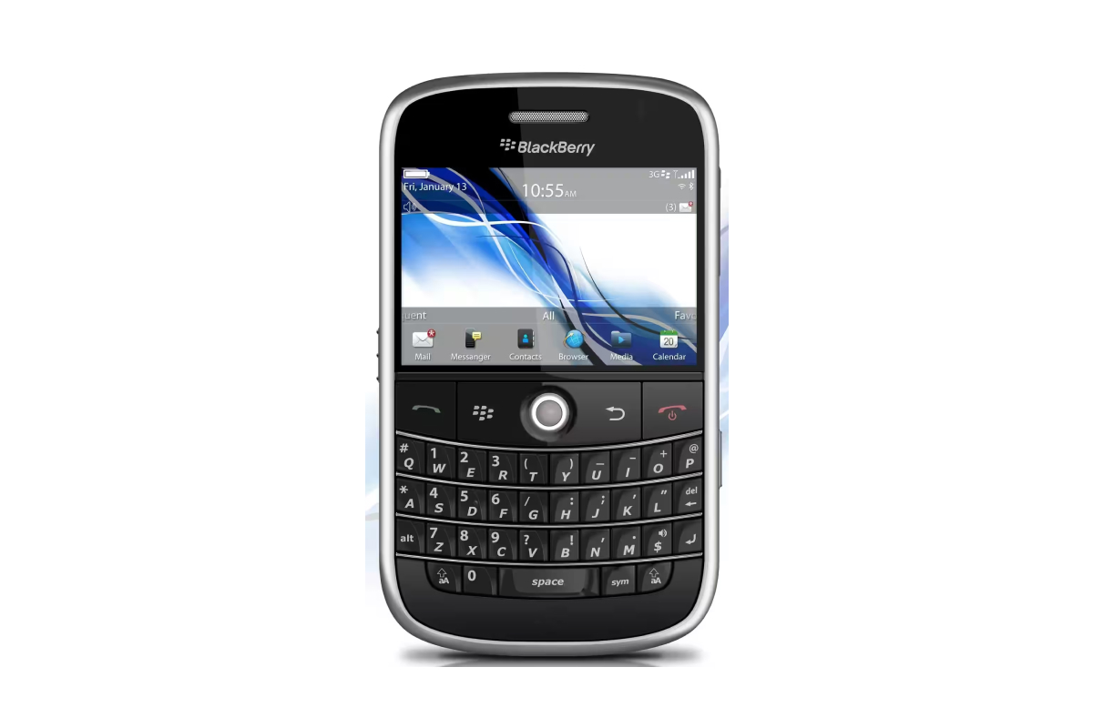BlackBerry Bold 9000 (2008).