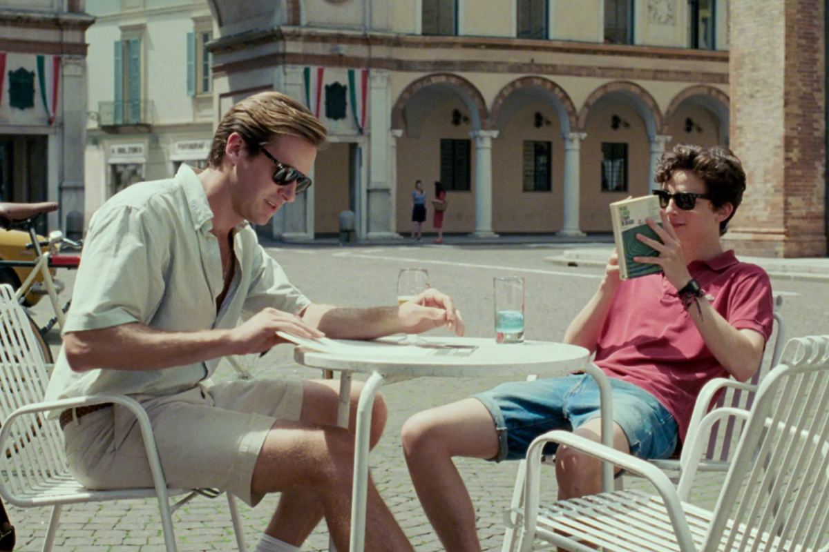 Película Call me by your name.