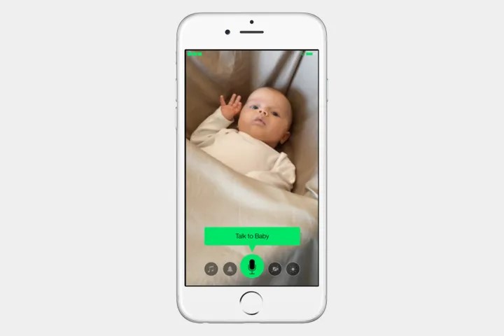 La app Cloud Baby Monitor convierte un celular en una cámara de seguridad.
