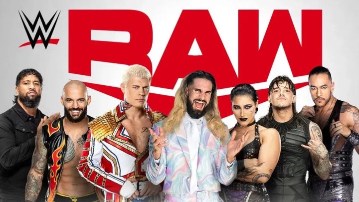 Luchadores de Raw, de la WWE.