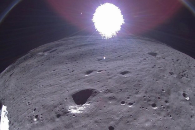 modulo lunar odysseus transmision despedida