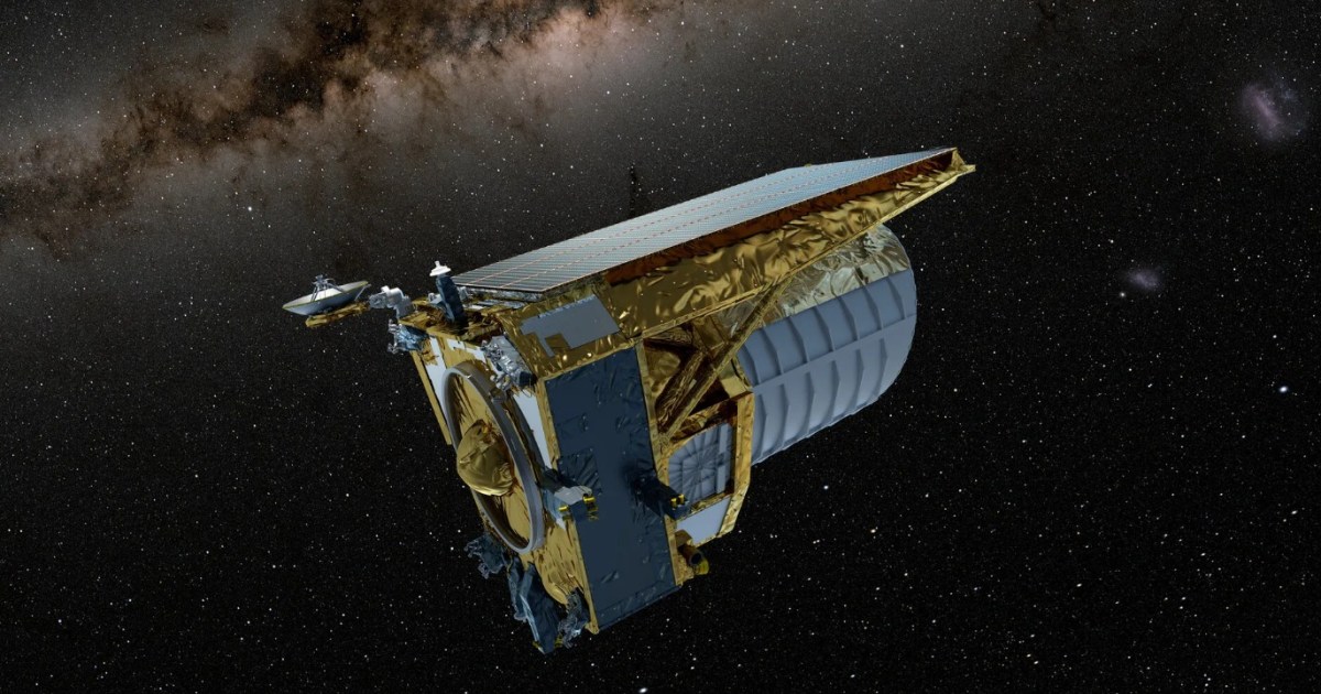The Euclid Space Telescope is melting