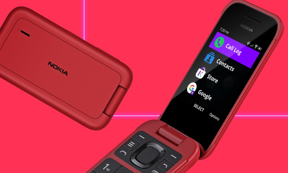 Nokia 2780 Flip rojo.