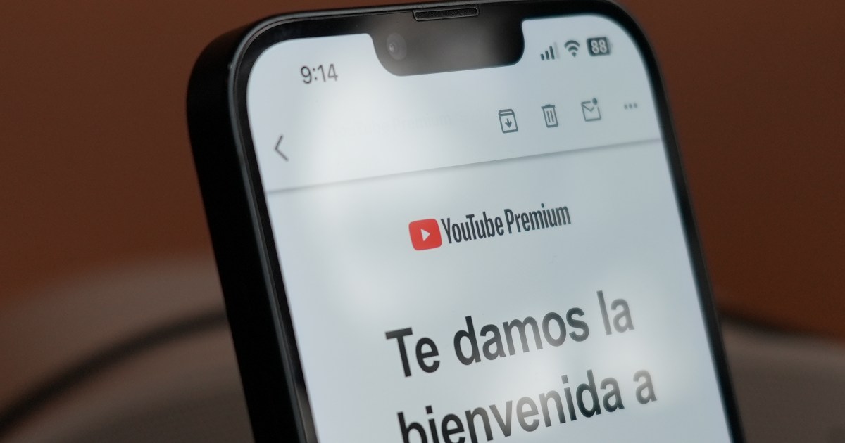 En prueba con YouTube Premium, pero lo contrataré definitivamente