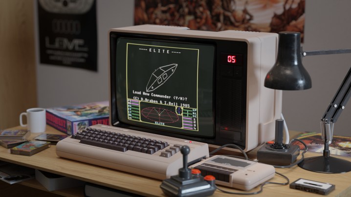 Render del Commodore 64.