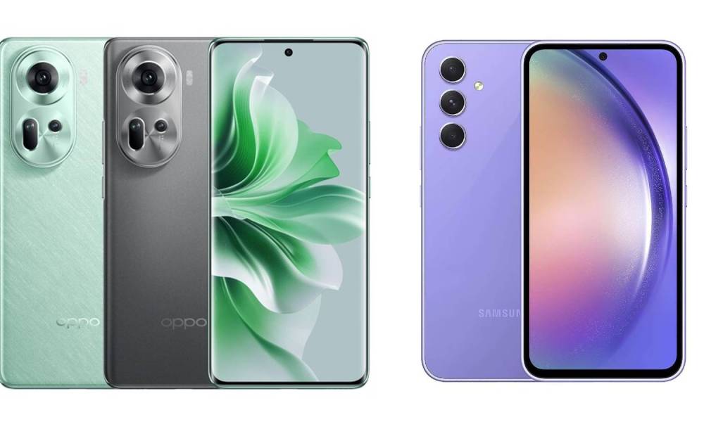 Oppo Reno 11 5G vs Samsung Galaxy A54.