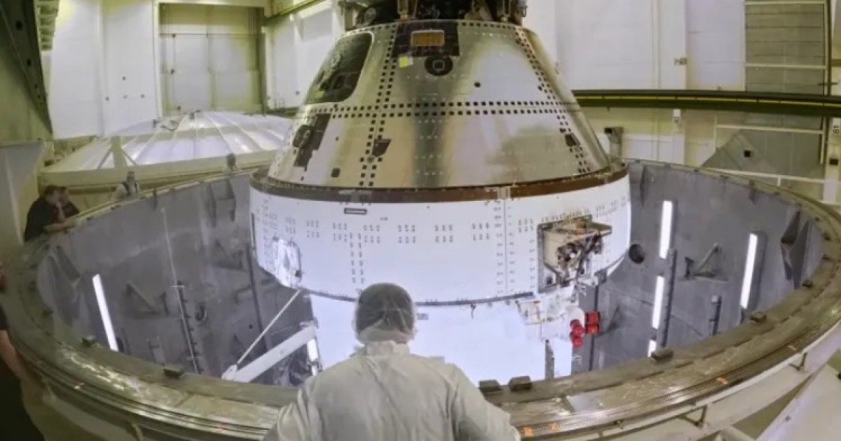 Mira cómo la NASA comienza a probar su cápsula Orion para el sobrevuelo lunar