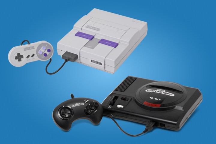 SNES vs. Sega Genesis. 
