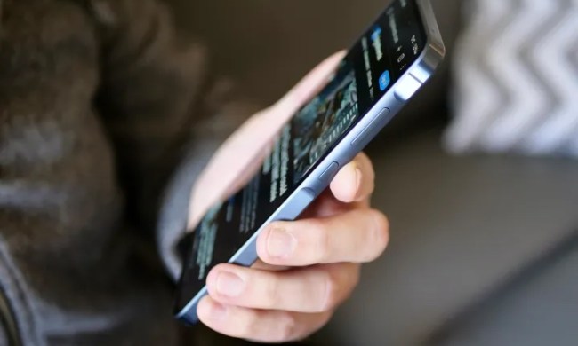 Una fotografía del Galaxy A55.